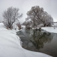 Серое, серое утро :: Николай Андреев