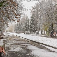 Первый снег. :: Евгений Голубев