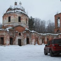 Курилово. Церковь Рождества Пресвятой Богородицы. :: Ирина Солощ