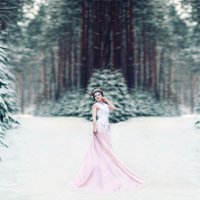 Девушка-зима :: Наталья Романова