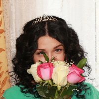 Принцесса с цветами :: Viktor Сергеев