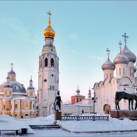 Вологодский кремль и Софийский собор :: Виктор Заморков