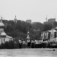 У входа в лавру :: Борис Александрович Яковлев 