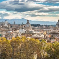 Панорама Рима. Из серии "Рим - вечный город" :: Ашот ASHOT Григорян GRIGORYAN