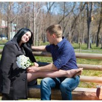 Весна в городе. История любви. Фотограф в Белгороде. :: Руслан Кокорев