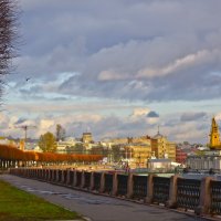 про осенний Петербург, набережная Лейтенанта Шмидта :: Елена 