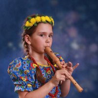 Девочка c флейтой :: Римма Алеева
