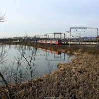 Электропоезд на перегоне Иркутск-Сортировочный - В.Городок :: Алексей Белик