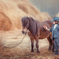 Фотоистория "Барышня и конюх" :: Александра Гилета
