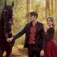Прогулка на лошади :: Татьяна Семёнова