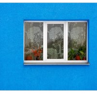 blue window :: Linda Ratuta