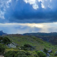 Вечерняя панорама западного побережья о.Крит :: Детский и семейный фотограф Владимир Кот