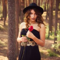 Девушка и роза :: Din-anton 
