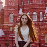 Туристка в Москве :: Салима Боташева