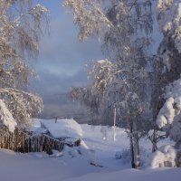 Просто зима :: Галина Подлопушная