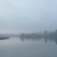 туман над прудом :: Евгений 