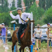 Момент джигитовки :: Сергей Пучков