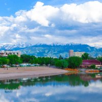 Lake Sayran :: Evgeniy Akhmatov