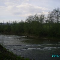 Горная   река  в  Ворохте :: Андрей  Васильевич Коляскин