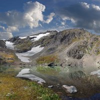 Горное озеро или откуда начинается река... :: Евгений ...