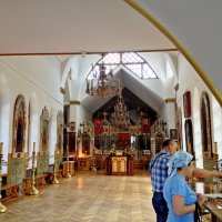 Церковь всех Крымских святых и ФЕОДОРА СТРАТИЛАТА :: Tata Wolf