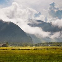 Утро в Уймонской Долине. :: Slava Sh