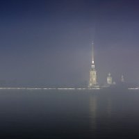 Петропавловка в тумане :: Владимир Миронов