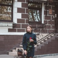 "Autumn rose" - осенняя роза. Фотограф в Белгороде Руслан Кокорев :: Руслан Кокорев