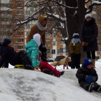 Дети всегда готовы к приходу зимы :: Андрей Лукьянов