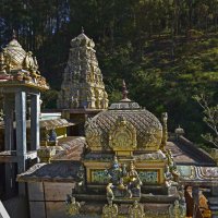 Маленький индуистский храм у дороги. Цейлон. Hindu Temple. Ceylon. :: Юрий Воронов