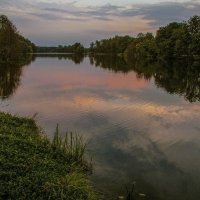 Вечер на реке Дёма :: Аркадий Беляков