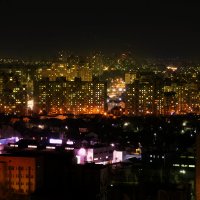 Ночной Киев из моего окна :: Дарья 