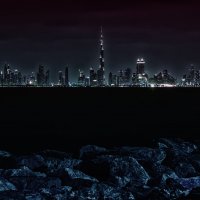 Ночной Дубай :: Николай Сигаев