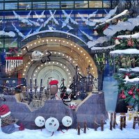 Рождественская витрина в Стокгольме :: wea *