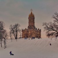 Горка в Дубровицах :: Александр Зиновьев