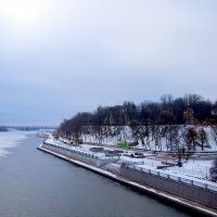 Набережная Сожа, Гомель 30.12.2016 :: Александр Прокудин