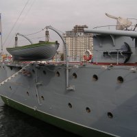 Корма крейсера "Аврора" до ремонта. :: Владимир Ильич Батарин