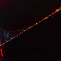 Новый мост через Босфор ночью :: Константин Сытник