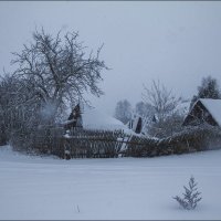 Деревенька зимой :: Елена Ерошевич