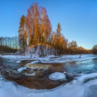 Остров на берегу реки Вруда. :: Фёдор. Лашков