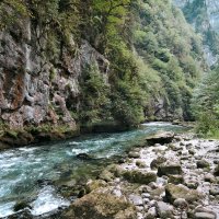 Абхазия река Бзыбь :: Денис Масленников