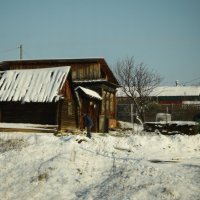 Притяженье города слабеет, когда вижу деревеньки стан. :: Лара Гамильтон