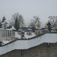 Псково Печерский монастырь зимой. :: Татьяна Гусева