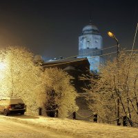 Выборг, украшенный снегом :: Владислав Филипенко
