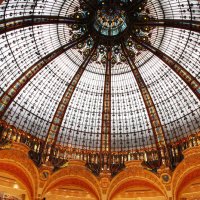 Купол галереи Лафайет в Париже :: Фотограф в Париже, Франции Наталья Ильина