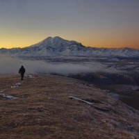 Рассвет на плато Бермамыт. :: Ирина Нафаня