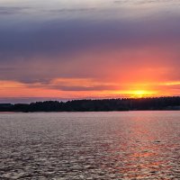 Волжские вечера. :: Владимир Безбородов