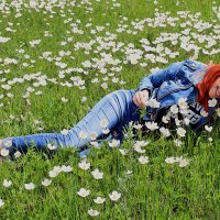 Когда ветреница в лугах цветет... :: Екатерина Торганская