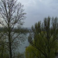 Городское  озеро   Ивано - Франковска :: Андрей  Васильевич Коляскин