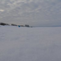 Набережная на острове Ягры, Белое море. Северодвинск. :: Михаил Поскотинов